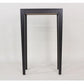 HIGH BLACK CONSOLE TABLE OR STANDING DESK WITH DRAWER