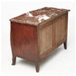 MARBLE TOP LOUIS XV STYLE KINGWOOD COMMODE