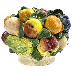 CERAMIC VEGETABLE AND FRUIT BASKET