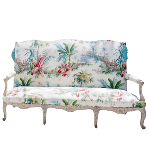 EUROPEAN ORIENTALIST UPHOLSTERED SOFA