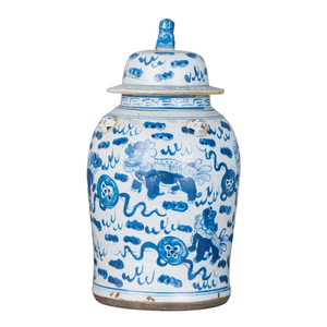 LION MOTIF JAR