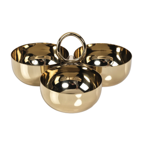 GOLD APERITIFS COCKTAIL BOWL SET