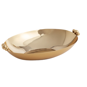 GOLD SERVING BOWL