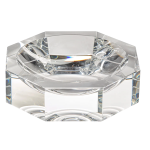 OCTAGON GLASS CRYSTAL BOWL