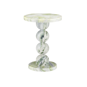 GREEN ONYX  ACCENT TABLE