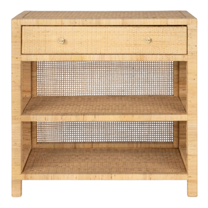 PEELED RATTAN NIGHTSTAND