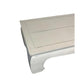 MING STYLE WHITE WOOD PLANK COFFEE TABLE