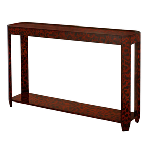FELIX CONSOLE TABLE BROWN TORTOISESHELL