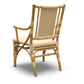 PAIR OF VINTAGE DONGHIA WRAPPED BAMBOO ARMCHAIRS