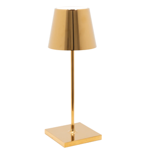 GOLD  BATTERY OPERATED LAMP