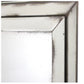 ART DECO STYLE LARGE STEPPED FRAME MIRROR