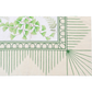 VINTAGE AUBUSSON LEAF TAPESTRY RUG