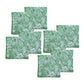 GREEN & WHITE MONSTERA TABLECLOTH & NAPKINS