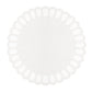 SET OF 8 SPANISH LINEN SCALLOPED PLACEMATS