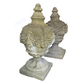 PAIR OF STONE GARDEN FINIALS