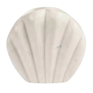 MARBLE SHELL VASE