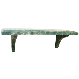 GREEN STONE BEVELED WALL MOUNT