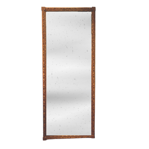 RECTANGULAR PAINTED NEOCLASSICAL HALL MIRROR