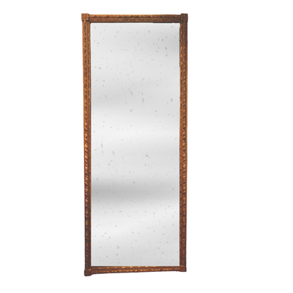 RECTANGULAR PAINTED NEOCLASSICAL HALL MIRROR