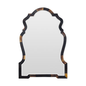 CHIPPENDALE STYLE HORN MIRROR