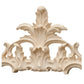 LOUIS XV STYLE CREAM LACQUERED WALL MIRROR