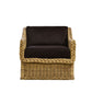 OUTDOOR WICKER WORKS CLUB CHAIR WITH CUSHIONS