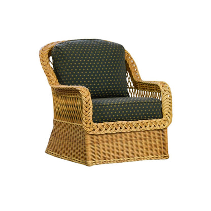 WALTERS WICKER INDOOR CLUB CHAIR WITH CUSHION