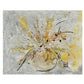 MIXED MEDIA FRAMED FLORAL BOUQUET IN SHADES OF YELLOW