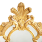 PAIR OF GILTWOD ROCOCO STYLE MIRRORS
