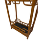 VINTAGE RATTAN PAGODA STYLE UMBRELLA STAND