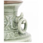 ASIAN GLAZED PORCELAIN CELADON LAMP WITH HANDLES