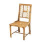 BAMBOO SIDE CHAIR WITH FRETWORK DESIGN