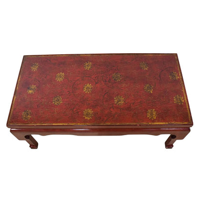 CHINOISERIE DECORATED AND GILT COFFEE TABLE BY CHRISTOPHER NORMAN