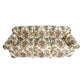 JEAN MONRO CHINOISERIE FABRIC THREE SEAT ROLL ARM SOFA