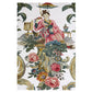 JEAN MONRO CHINOISERIE FABRIC THREE SEAT ROLL ARM SOFA
