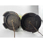 PAIR OF CHINESE FAMILLE ROSE CHINOISERIE PORCELAIN TABLE LAMPS