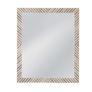 HERRINGBONE DESIGN BONE INLAY KARL MIRROR