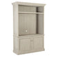SWEDISH GUSTAVIAN STYLE PAINTED WOOD BOOKCASE OR MEDIA CABINET