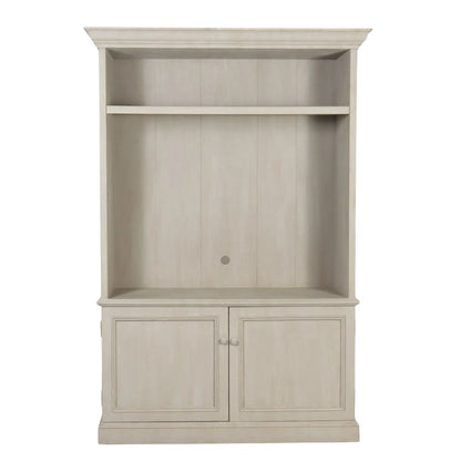 SWEDISH GUSTAVIAN STYLE PAINTED WOOD BOOKCASE OR MEDIA CABINET