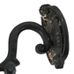 SET OF THREE ORNATE OUTDOOR IRON LANTERNS