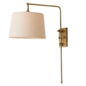 BRONZE SWING ARM SCONCE