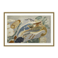FRAMED GOOSE PRINT IN EARTH TONES