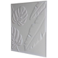 TROPICAL LEAVES WALL DECOR WHITE