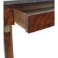 EMPIRE STYLE MARBLE TOP & MAHOGANY PIER CONSOLE