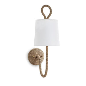 NAUTICAL ROPE SINGLE LIGHT  WALL SCONCE