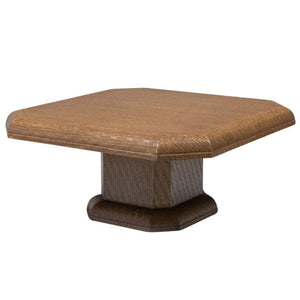 VARIABLE HEIGHT TEXTURED OCCASIONAL TABLE