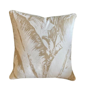 BEVERLY HILLS WHITE ON SAND PILLOW