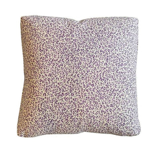 LAVENDER CHINA SEAS LEOPARD PILLOW