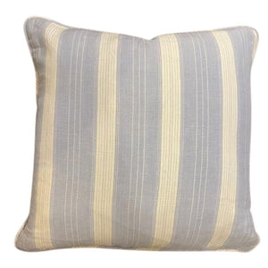 LAVENDER STRIPE LINEN PILLOW