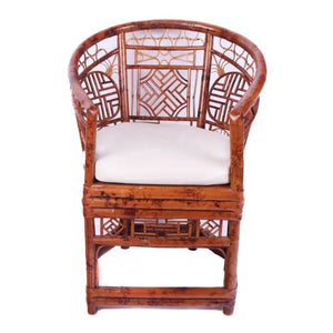 RATTAN BRIGHTON  PAVILLION CHAIR WITH CUSHION